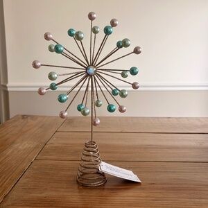 Sugar Plum Wire Star Tree Topper